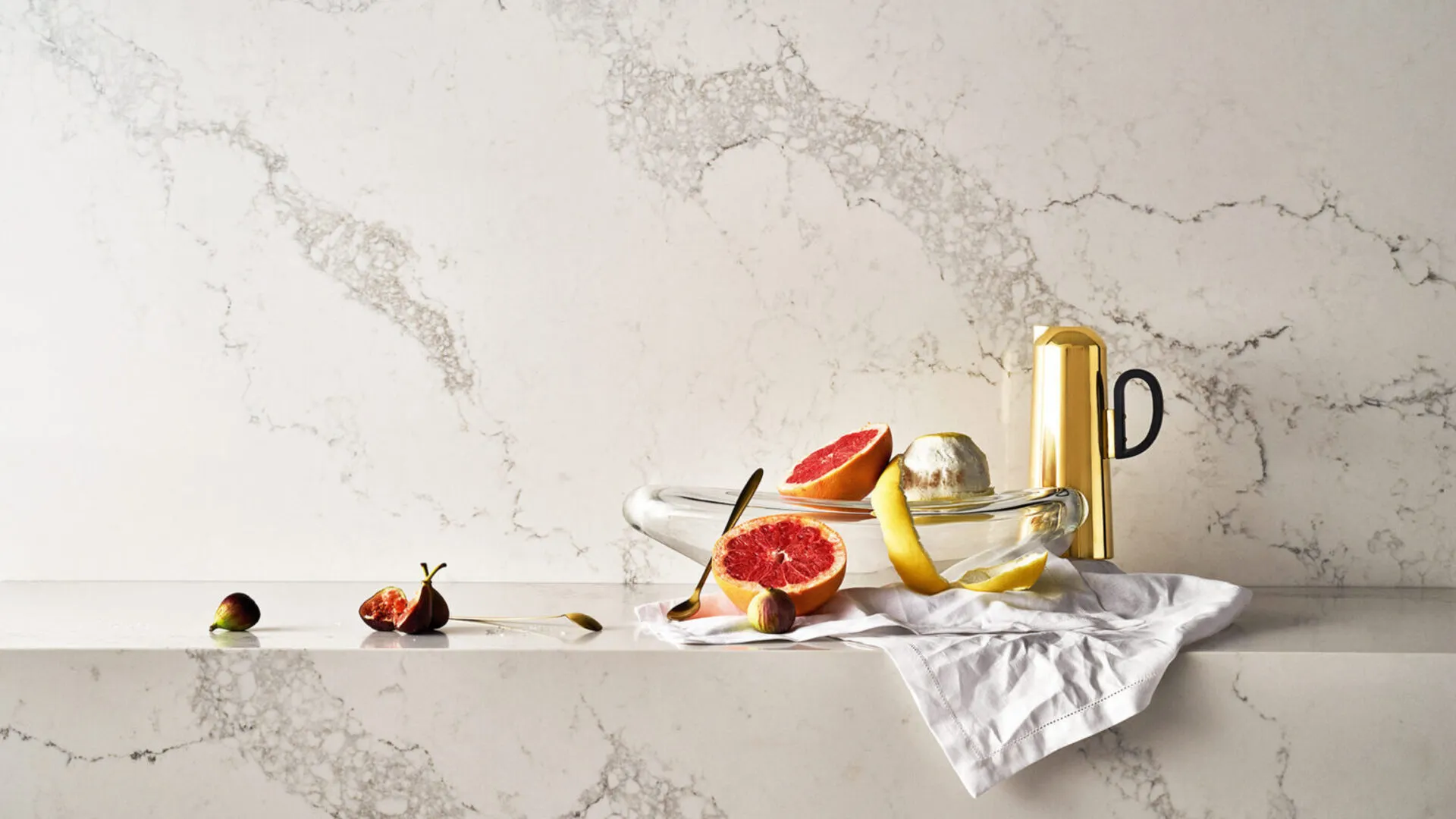 Additional image of Caesarstone Statuario Maximus Quartz countertops