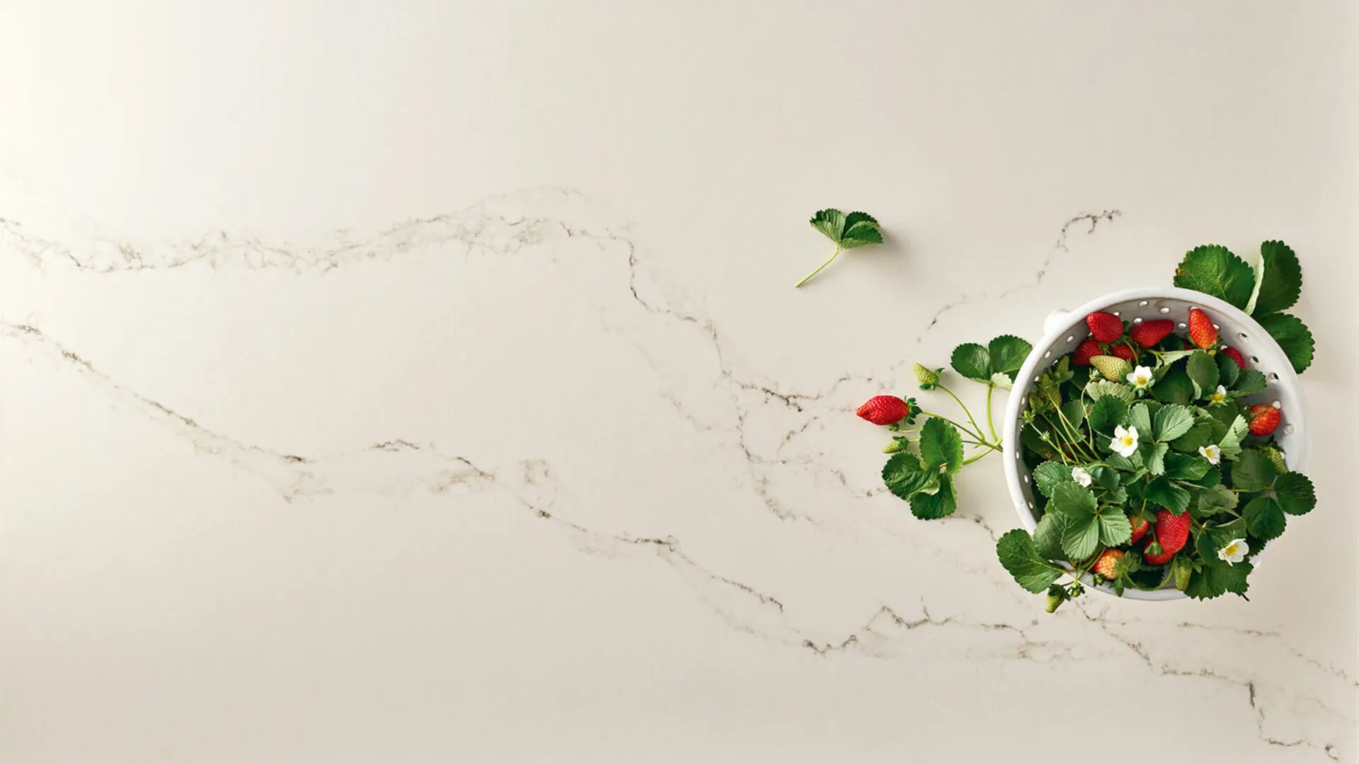 Additional image of Caesarstone Statuario Nuvo Quartz countertops