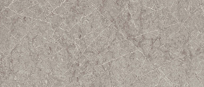 Closeup image of Caesarstone Symphony Grey Quartz countertop slab