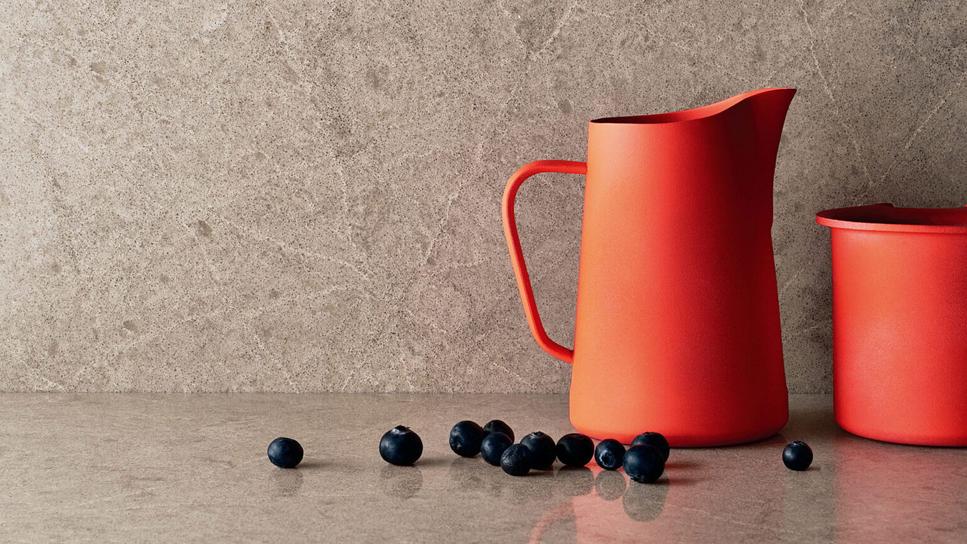 Additional image of Caesarstone Symphony Grey Quartz countertops