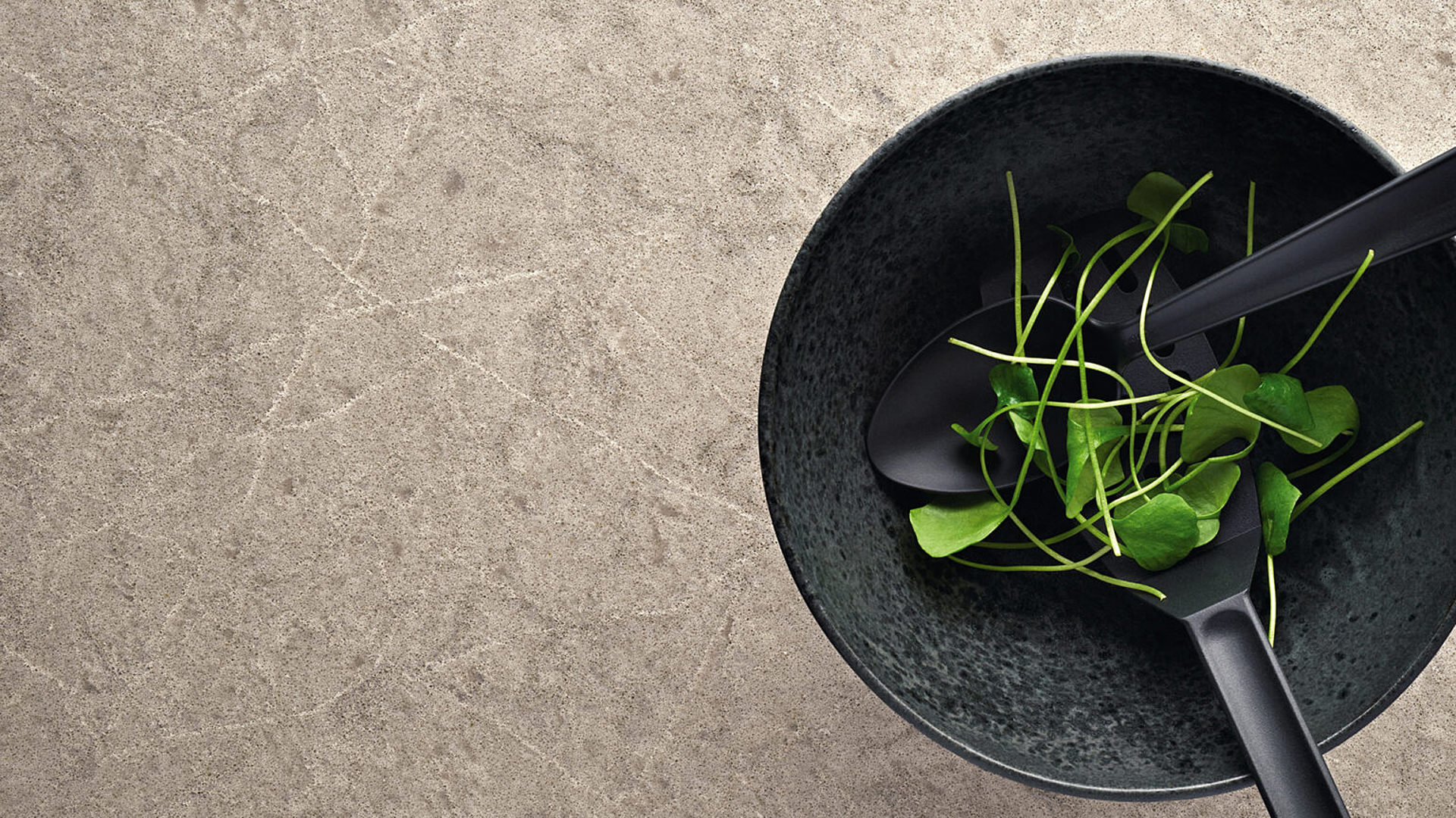 Additional image of Caesarstone Symphony Grey Quartz countertops