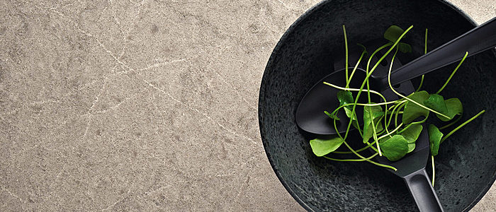 Additional image of Caesarstone Symphony Grey Quartz countertops