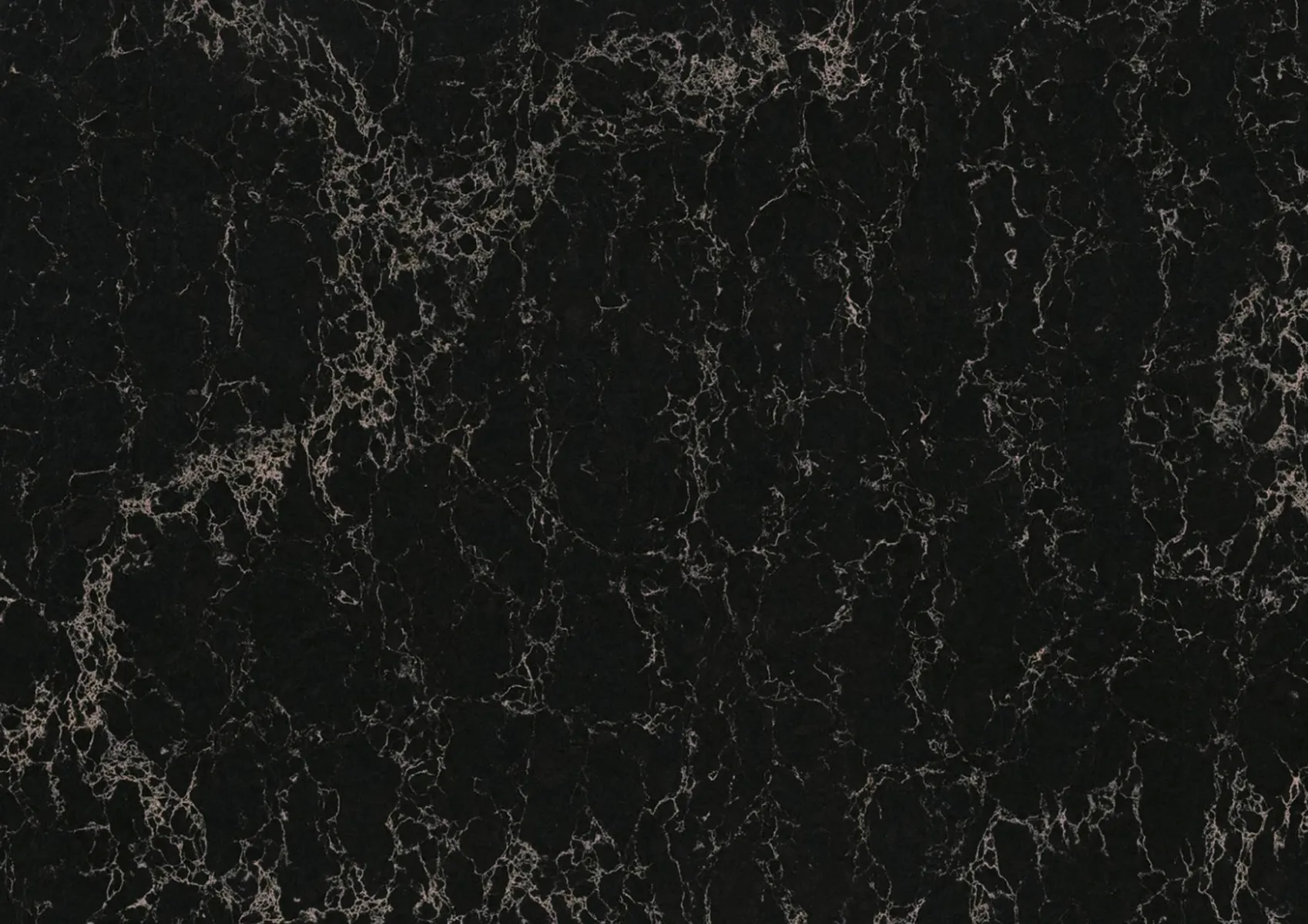Closeup image of Caesarstone Vanilla Noir Quartz countertop slab