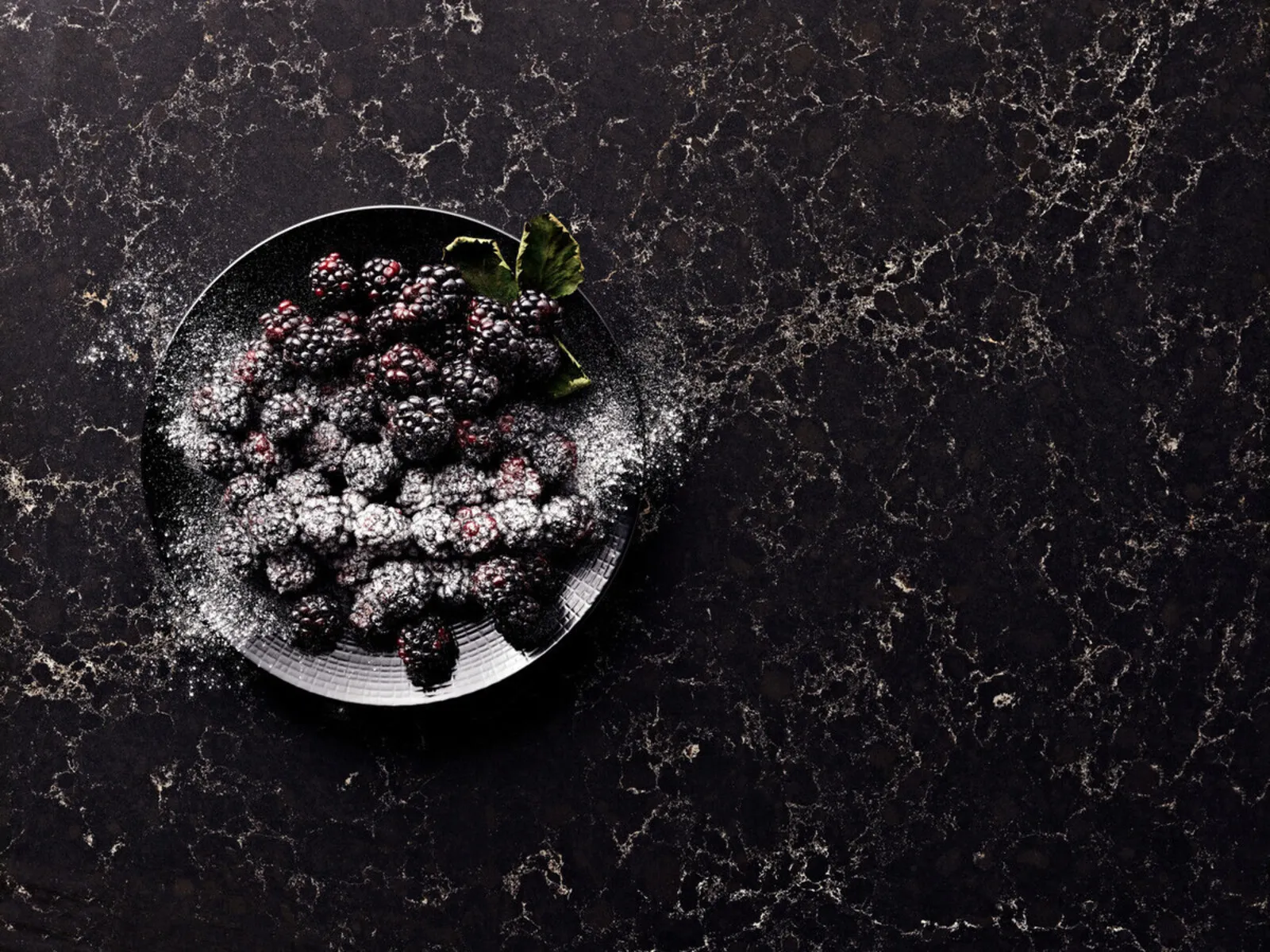 Additional image of Caesarstone Vanilla Noir Quartz countertops
