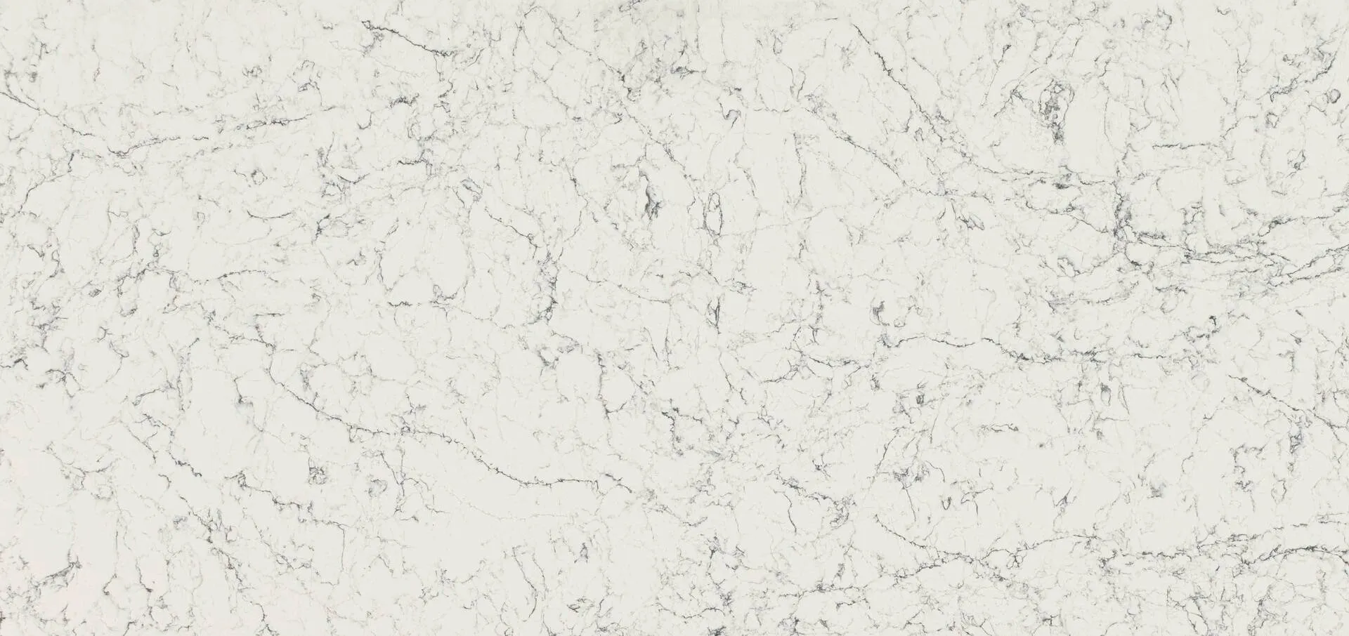 Image of Caesarstone White Attica Quartz countertop slab