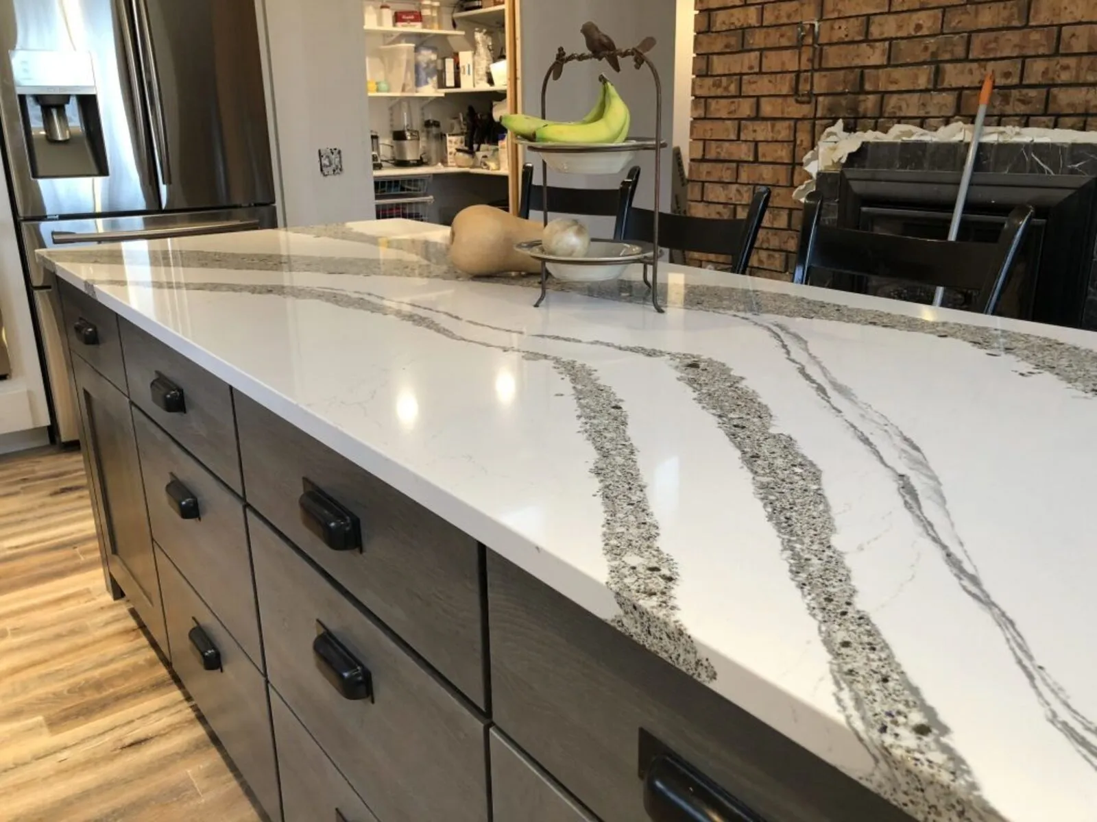 Additional image of Cambria Annicca White Quartz countertops