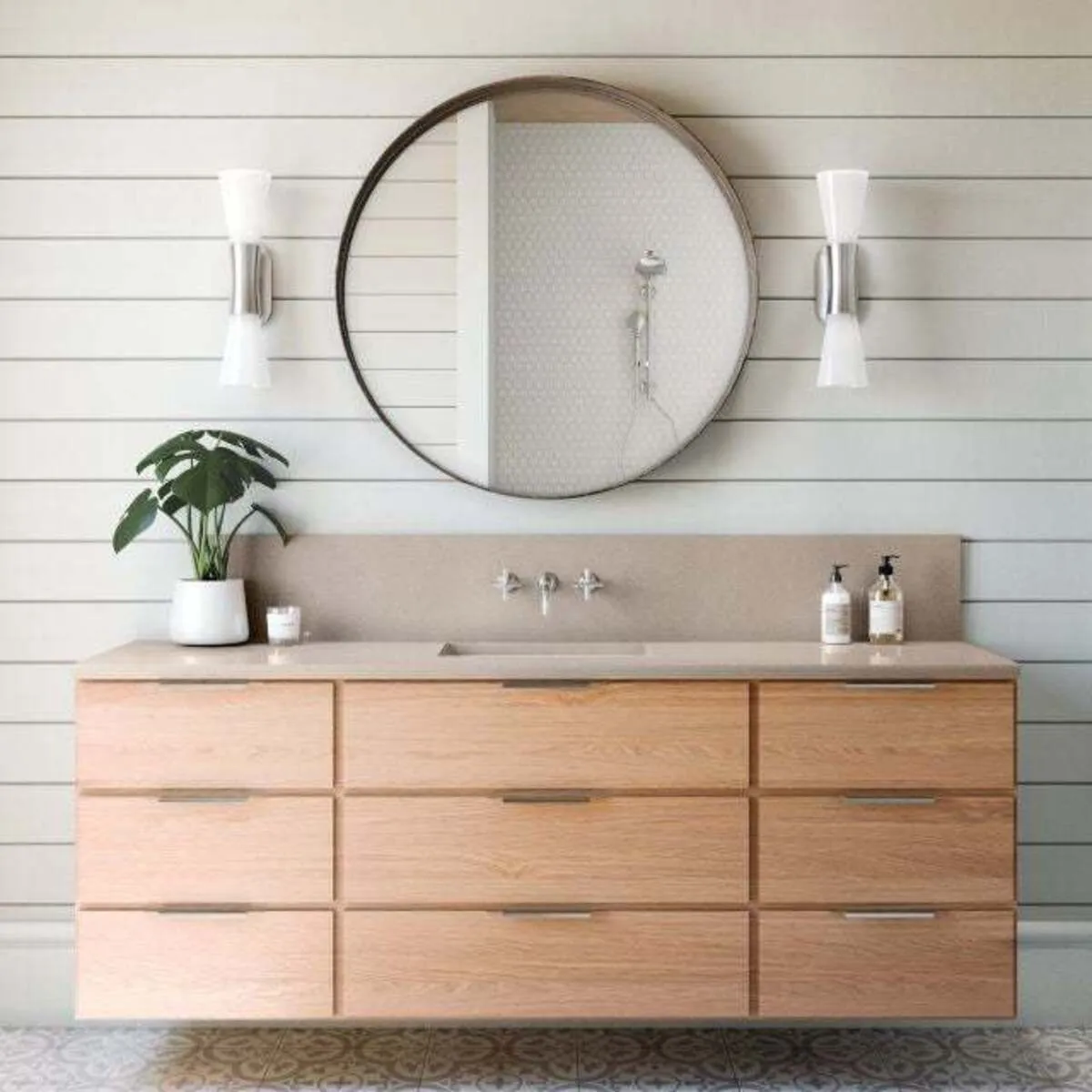 Additional image of Cambria Baybridge Grey Quartz countertops