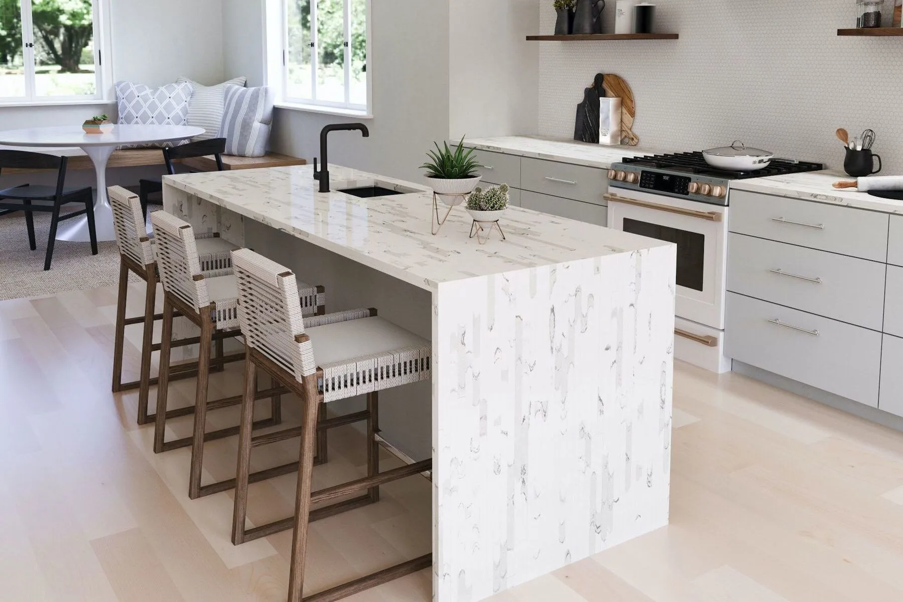 Additional image of Cambria Brittanicca Quartz countertops