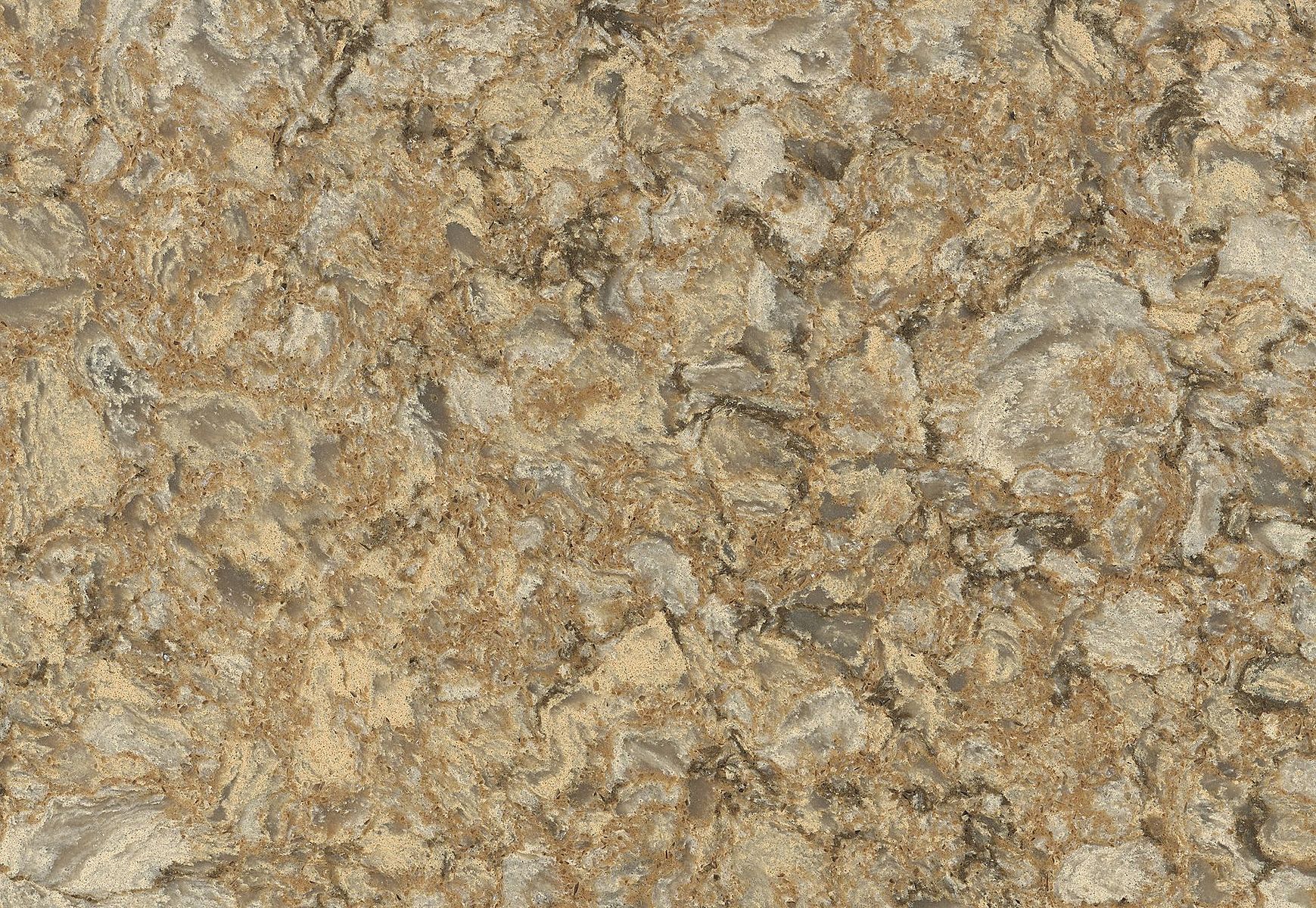 Closeup image of Cambria Buckingham Quartz countertop slab