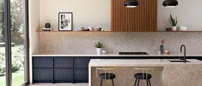Additional image of Cambria Buxton Grey Quartz countertops