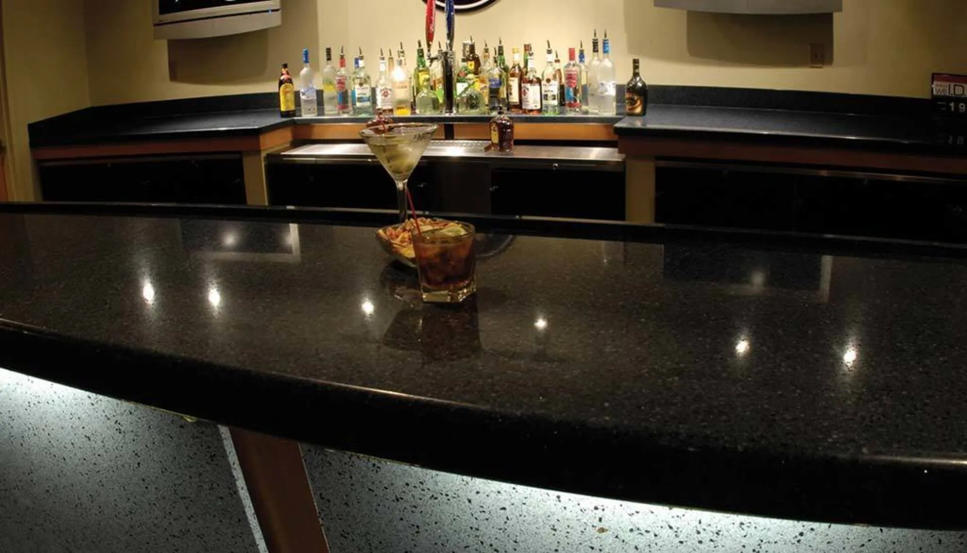 Additional image of Cambria Cambria Black Quartz countertops