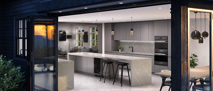 Additional image of Cambria Clare Quartz countertops