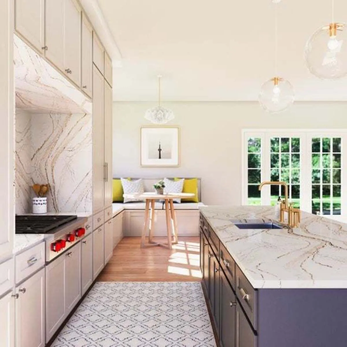 Additional image of Cambria Clovelly Quartz countertops