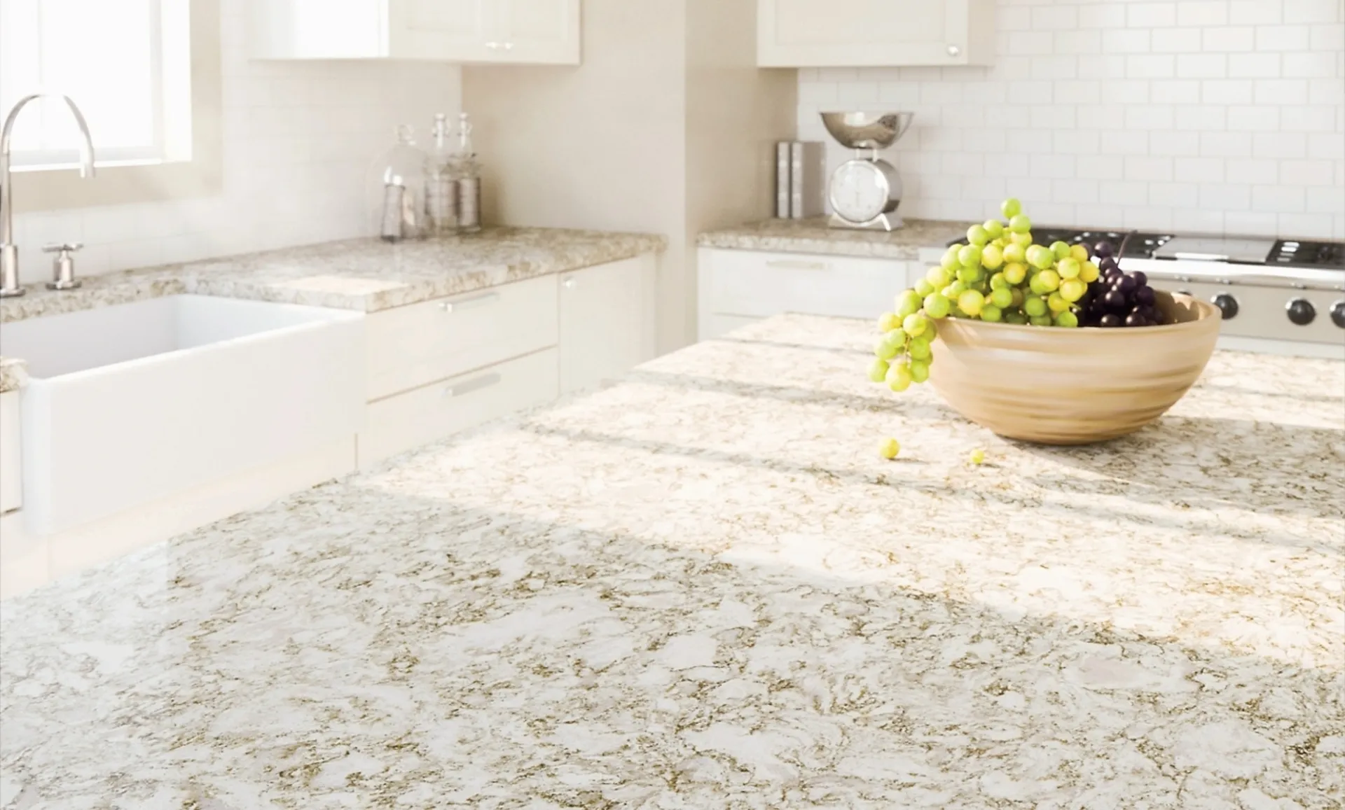 Additional image of Cambria Crowndale Quartz countertops