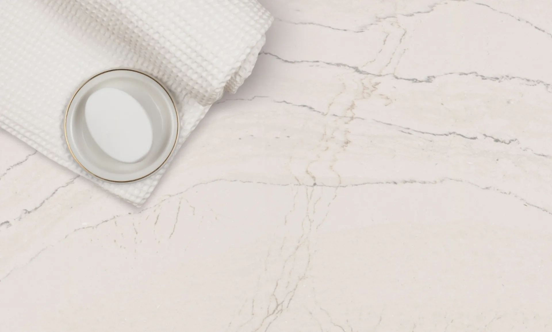 Additional image of Cambria Ella White Quartz countertops