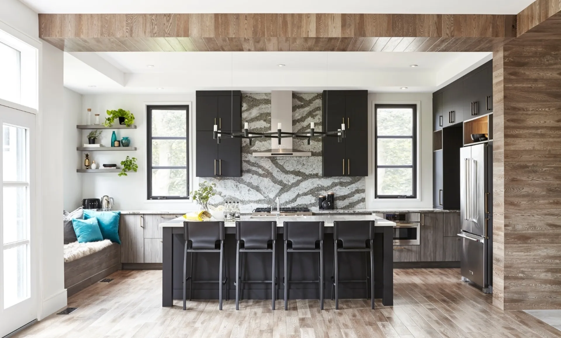 Additional image of Cambria Galloway Grey Quartz countertops