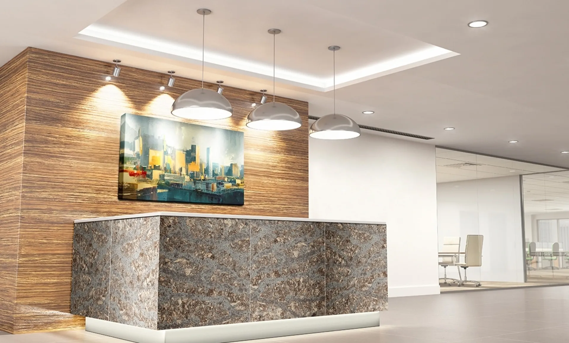 Additional image of Cambria Helmsley Quartz countertops