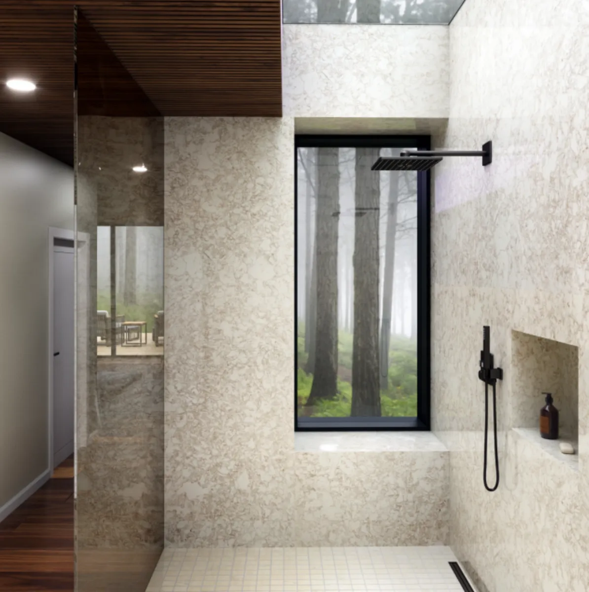 Additional image of Cambria Hermitage Cream Quartz countertops