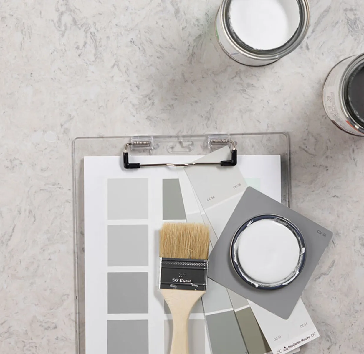 Additional image of Cambria Highgate White Quartz countertops