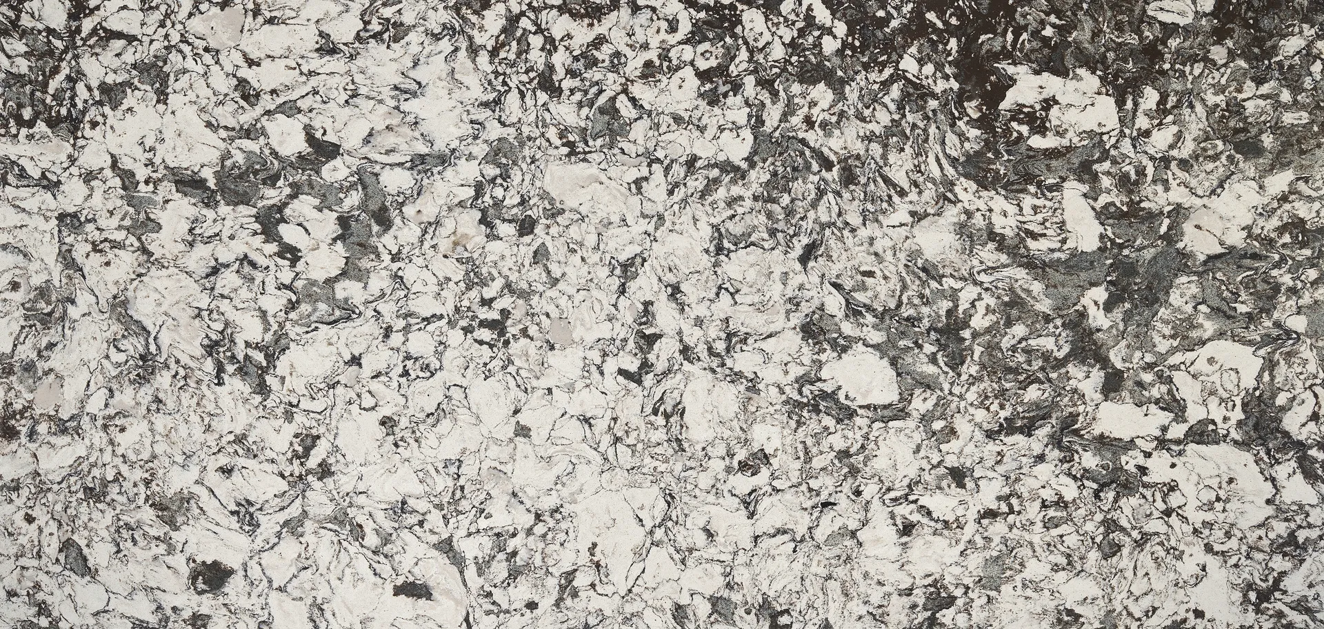 Image of Cambria Huntley White Quartz countertop slab