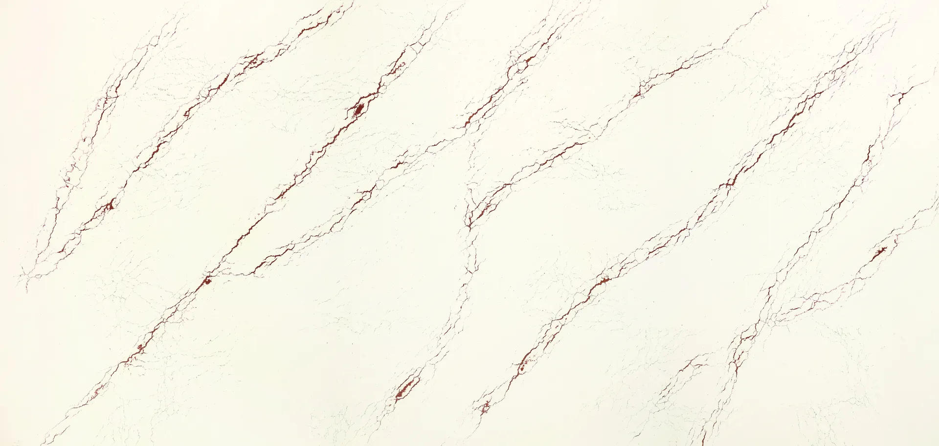 Image of Cambria Inverness Bronze White Quartz countertop slab