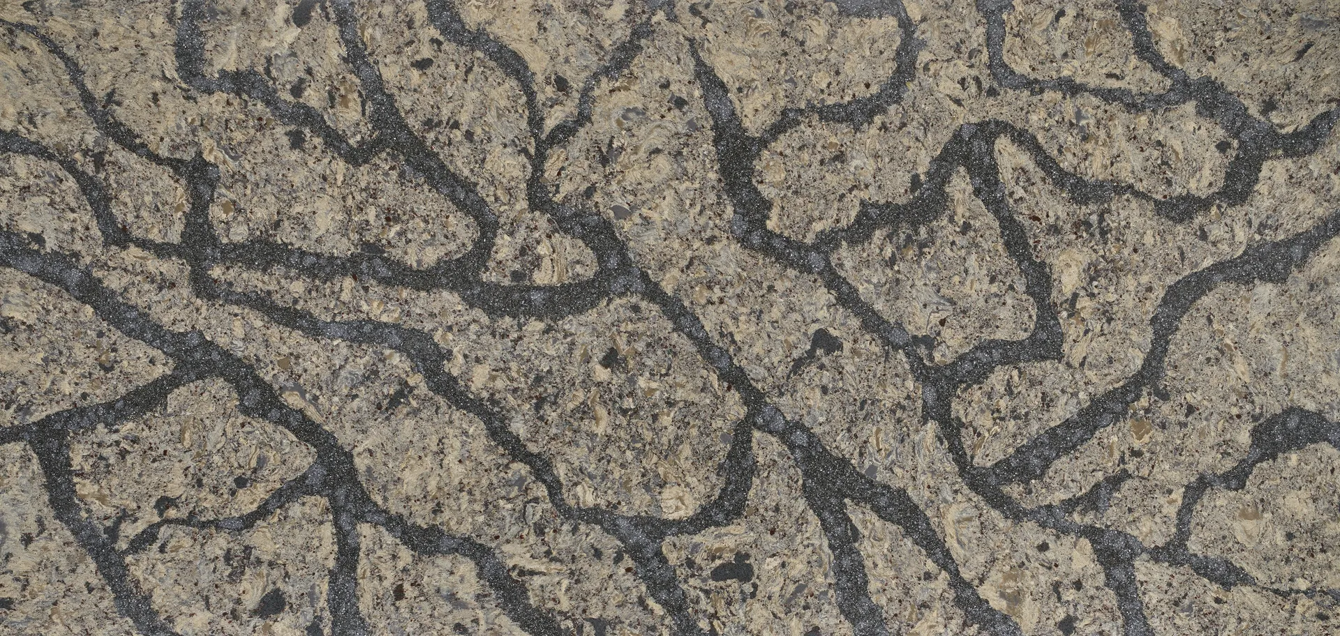 Image of Cambria Langdon Brown Quartz countertop slab