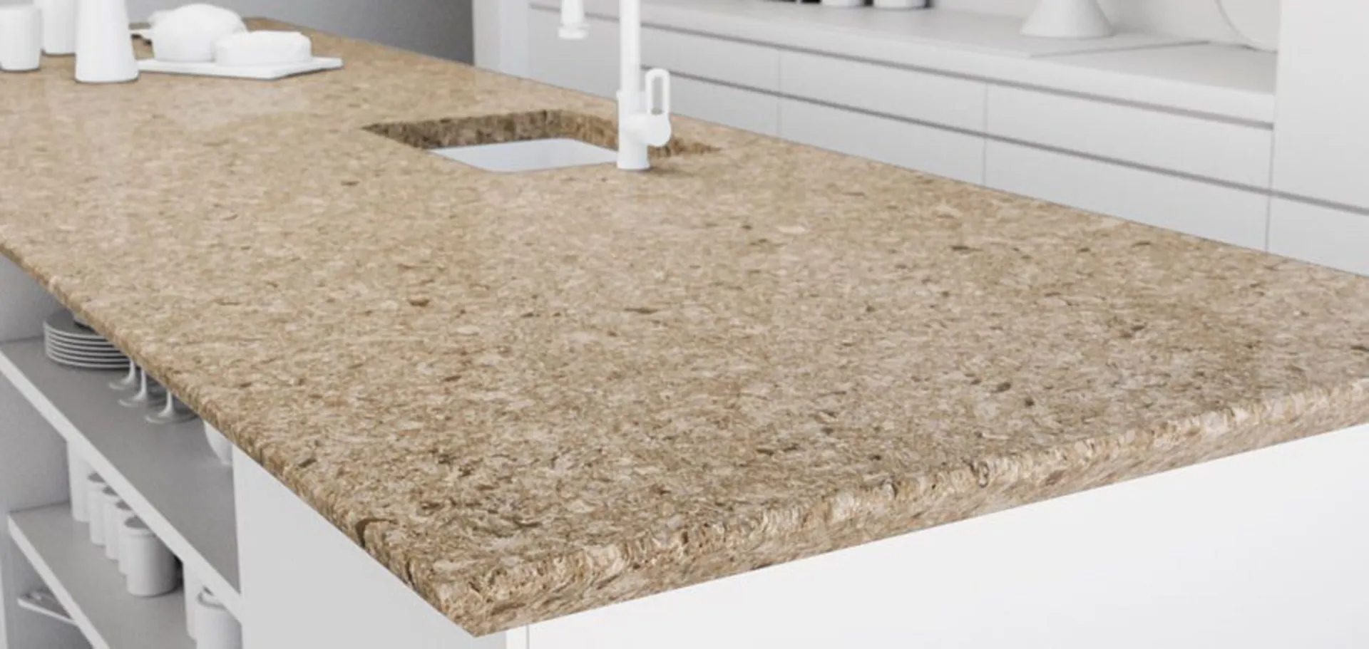 Additional image of Cambria Linwood Quartz countertops