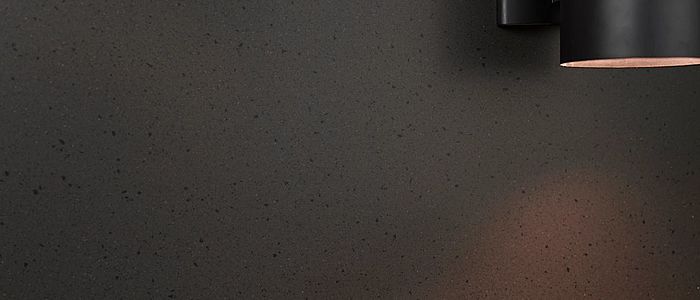 Image of installed Cambria Montana Midnight Grey Quartz countertops