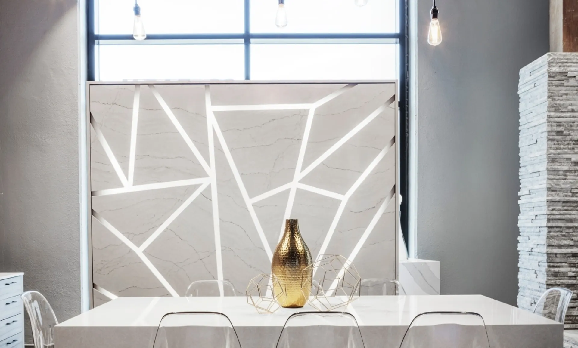 Additional image of Cambria Newport White Quartz countertops