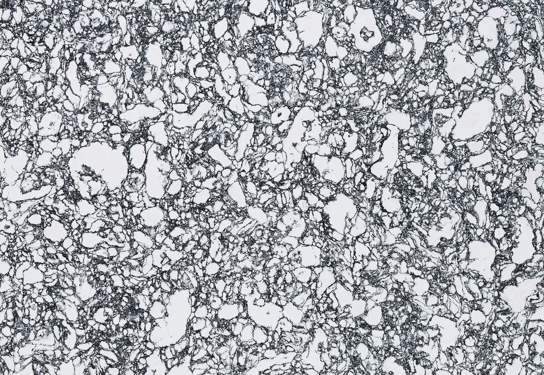 Closeup image of Cambria Rose Bay White Quartz countertop slab