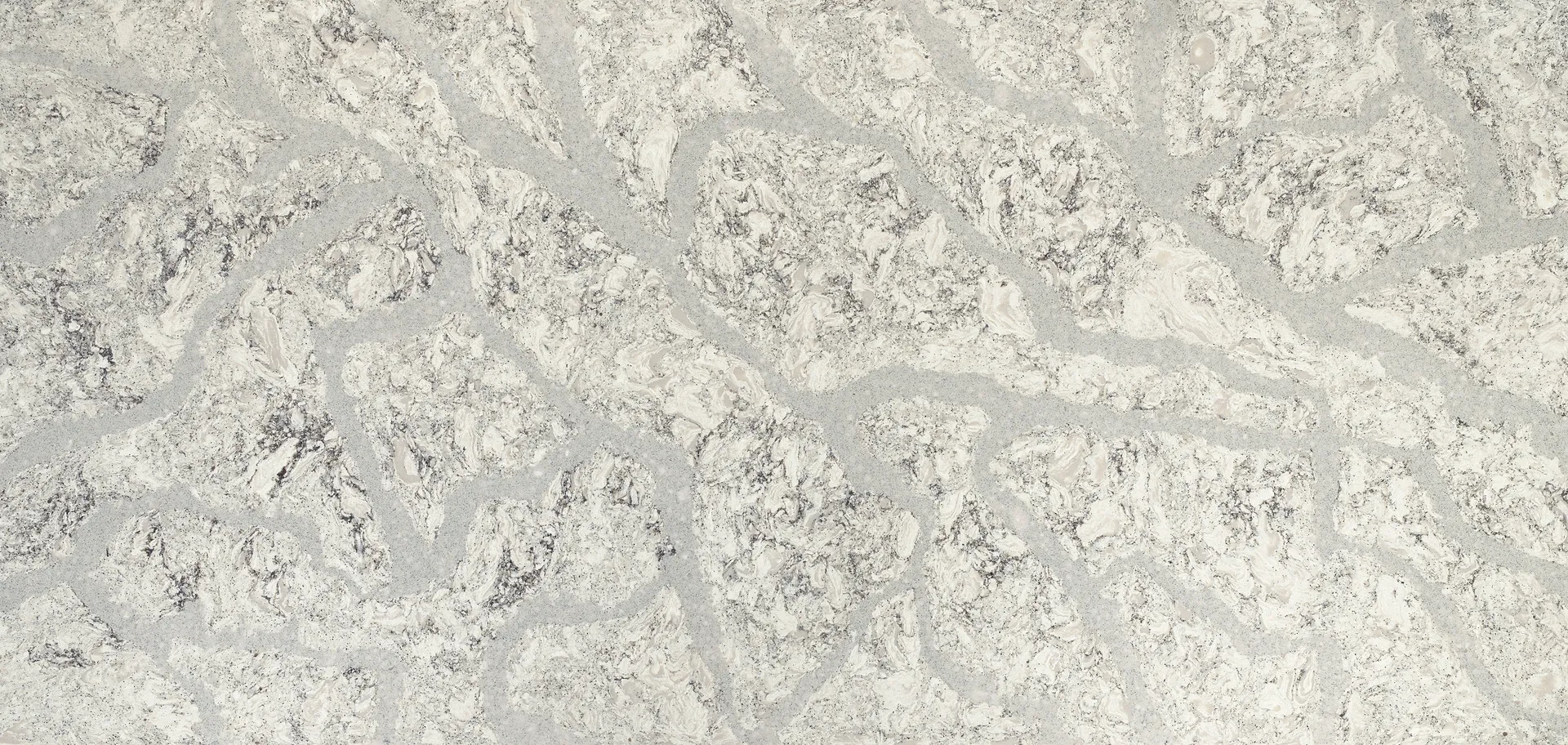 Image of Cambria Summerhill White Quartz countertop slab