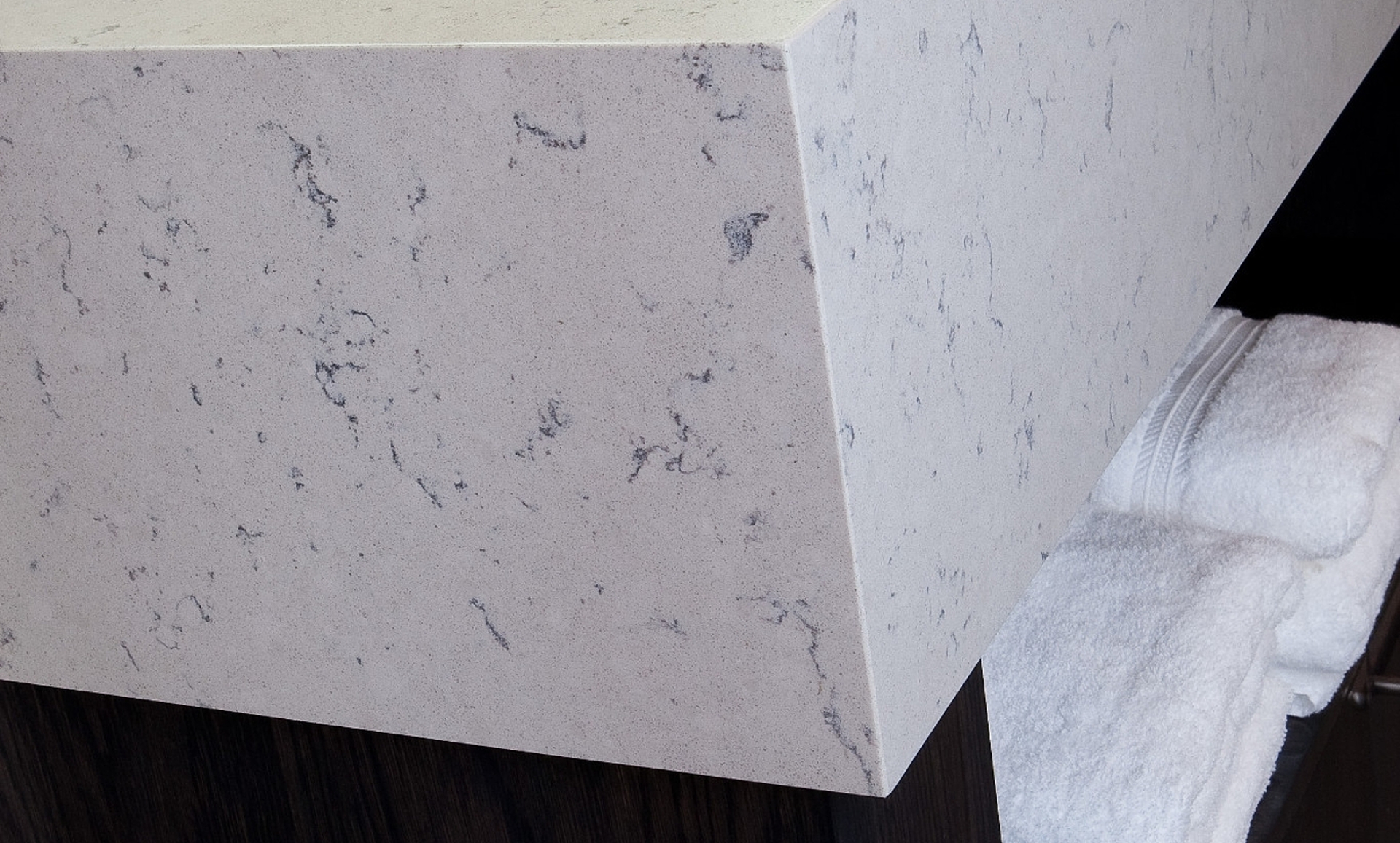 Additional image of Cambria Waverton White Quartz countertops