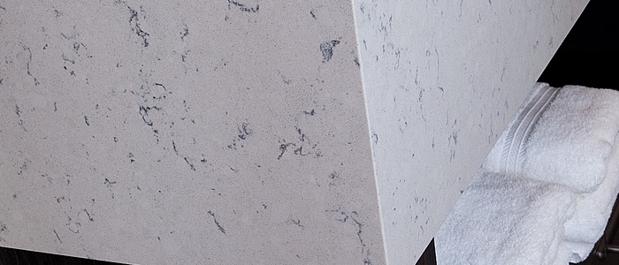 Additional image of Cambria Waverton White Quartz countertops