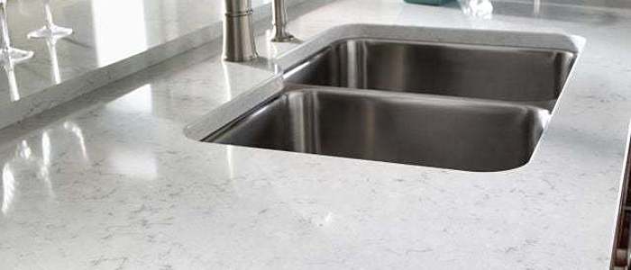 Additional image of Cambria Waverton White Quartz countertops