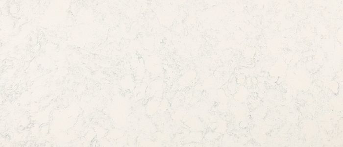Closeup image of Cambria Whitby White Quartz countertop slab