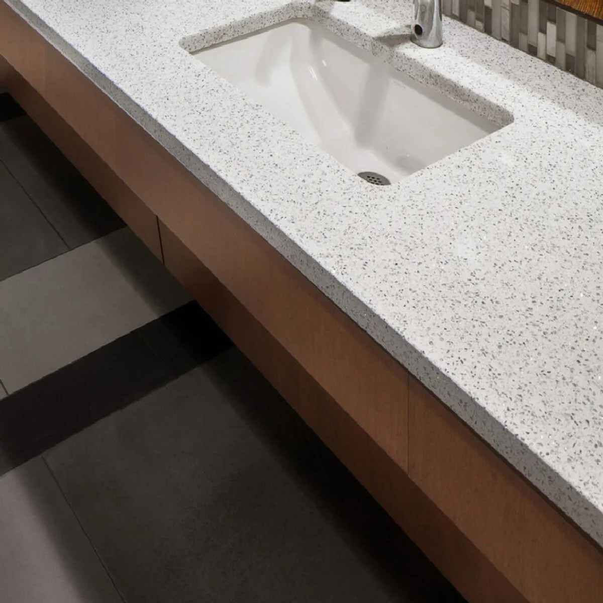 Additional image of Cambria Whitney White Quartz countertops