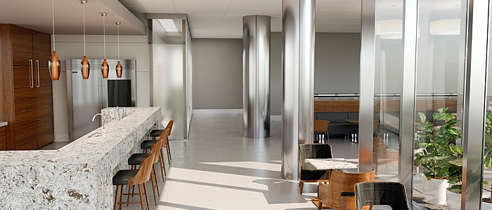 Additional image of Cambria Wisley Grey Quartz countertops