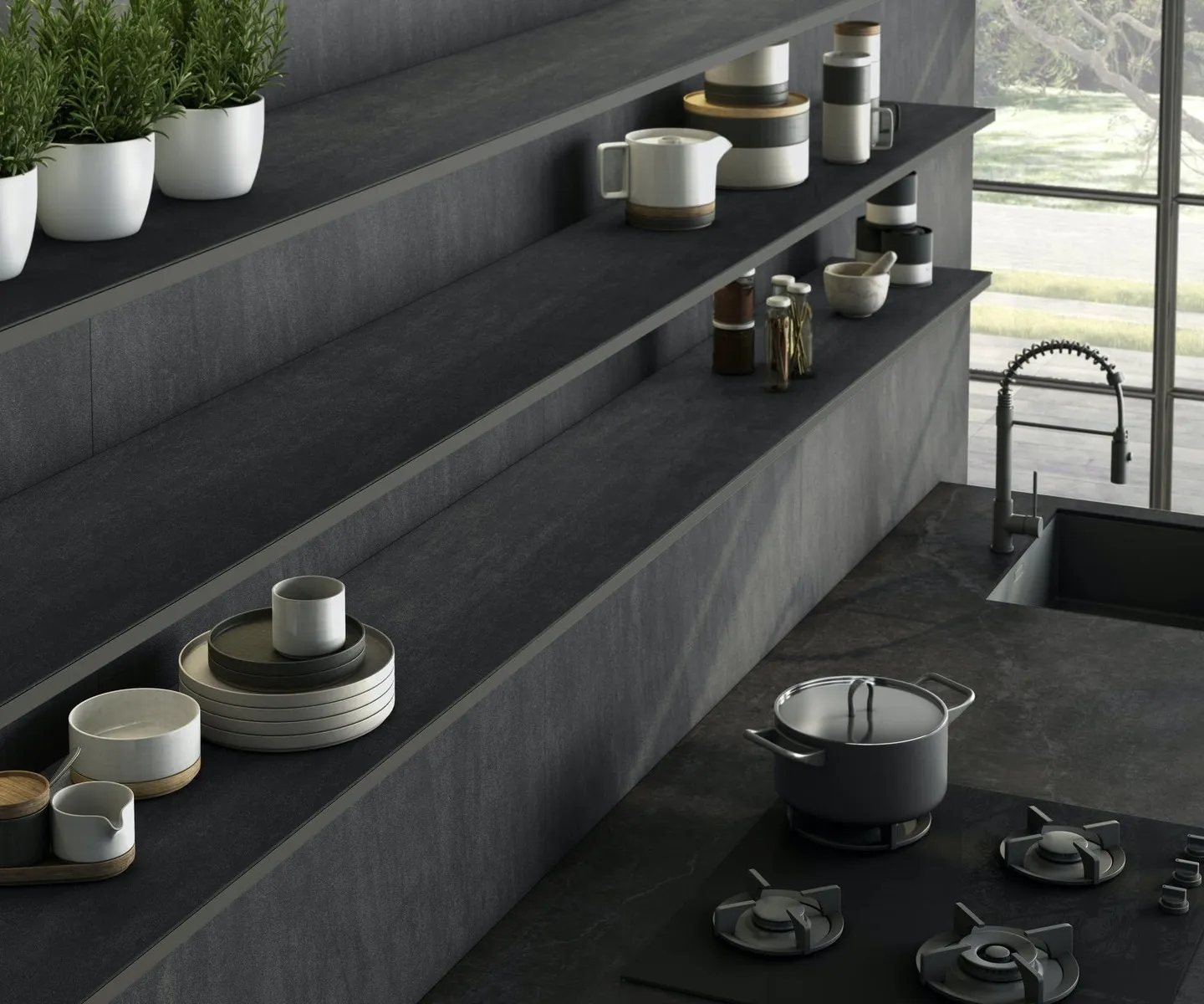 Additional image of Dekton Bromo Sintered countertops