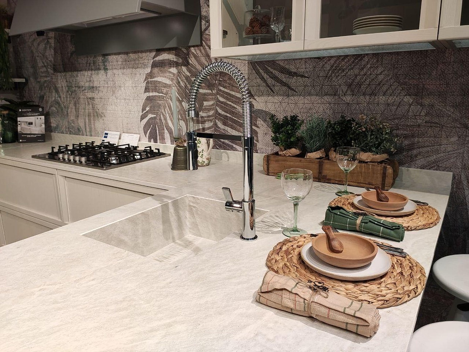 Liquid Shell Sintered Countertops at Cosentino Center Austin