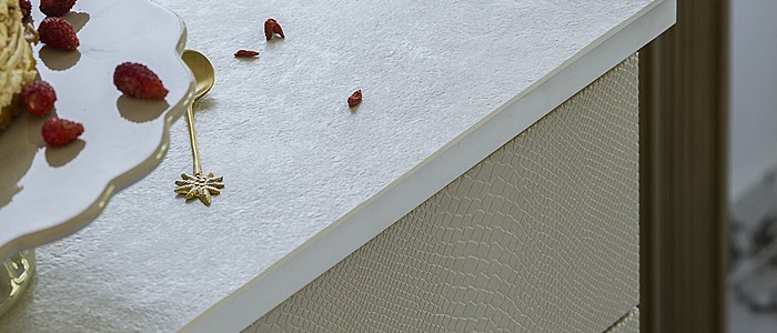 Liquid Shell Sintered Countertops at Cosentino Center Austin