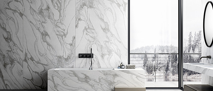 Additional image of Dekton Liquid Sky Sintered countertops