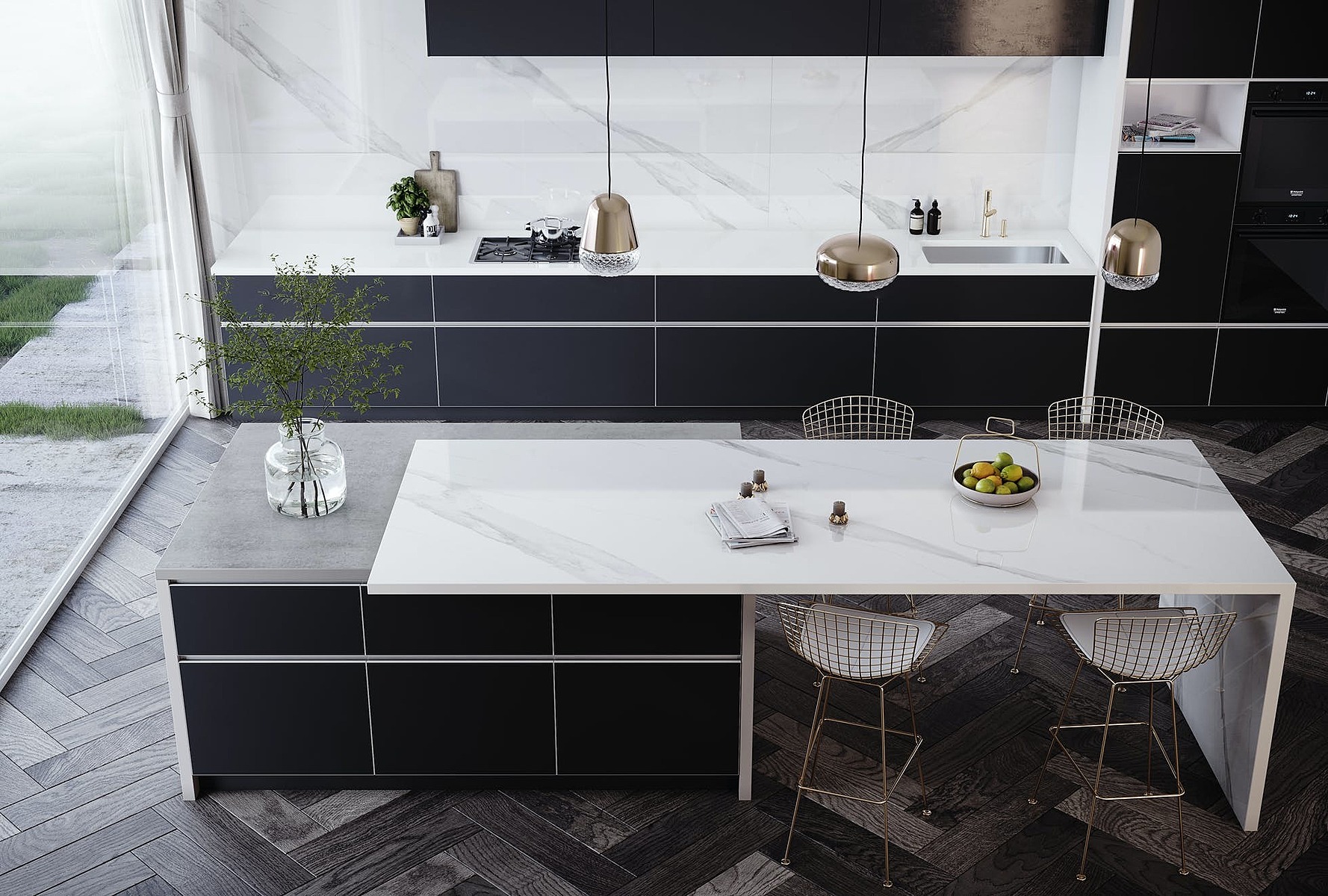 Additional image of Dekton Olimpo Sintered countertops