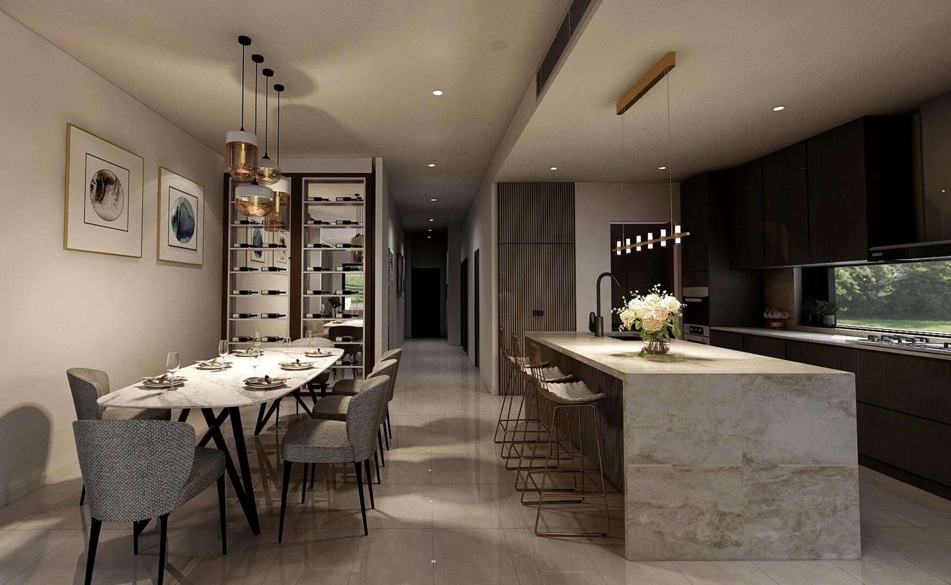 Additional image of Dekton Taga Brown Sintered countertops