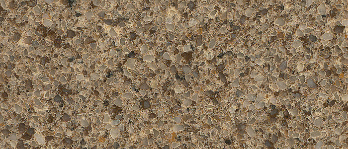 Closeup image of Q Quartz Bedrock Quartz countertop slab