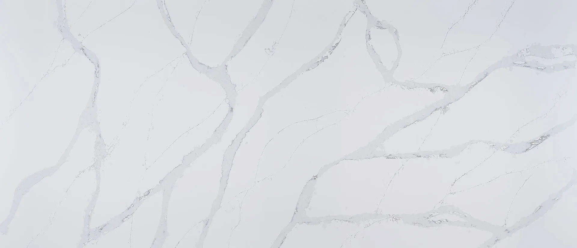 Image of Q Quartz Calacatta Azai Quartz countertop slab