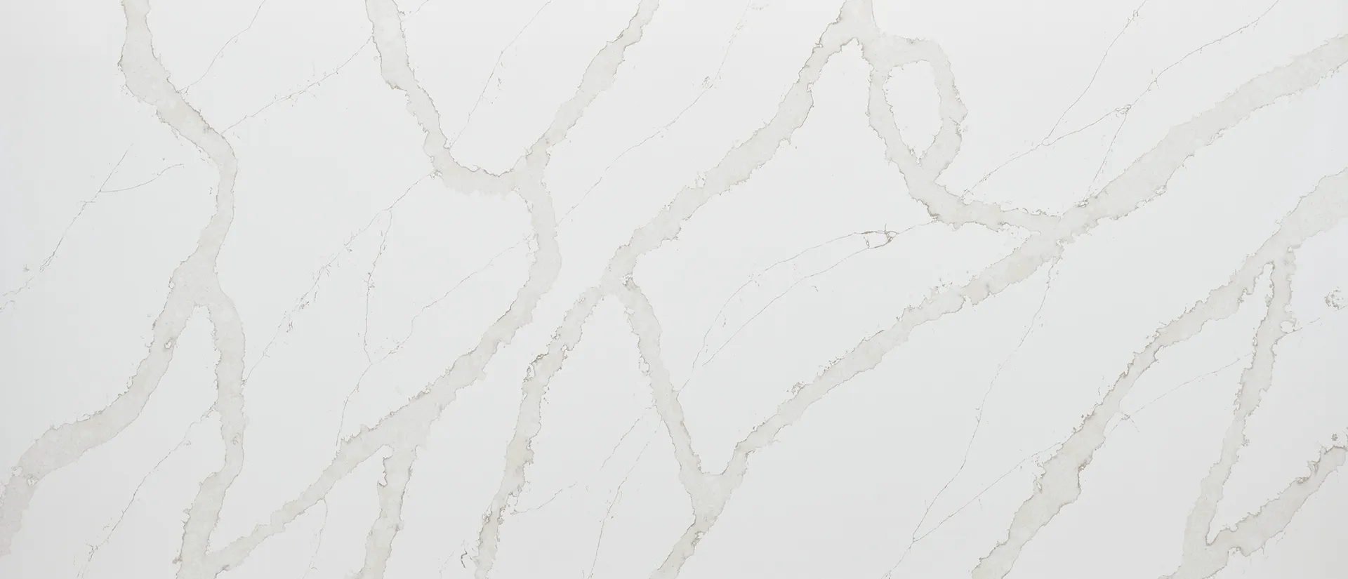 Image of Q Quartz Calacatta Goa Quartz countertop slab