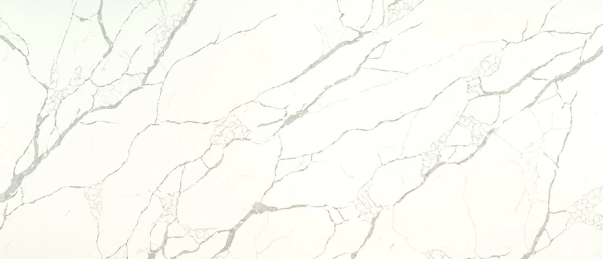Image of Q Quartz Calacatta Laza Quartz countertop slab