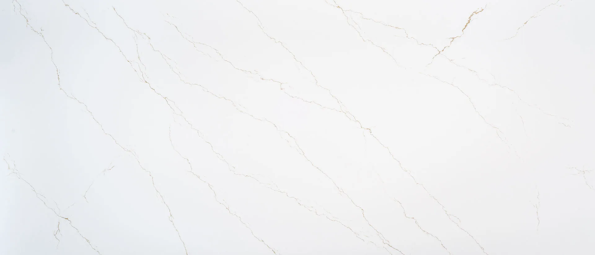 Image of Q Quartz Calacatta Miraggio Gold Quartz countertop slab