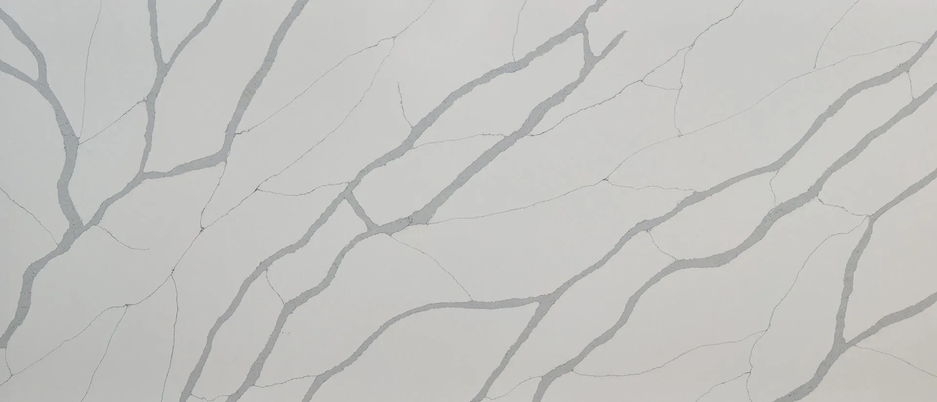 Image of Q Quartz Calacatta Sierra White Quartz countertop slab