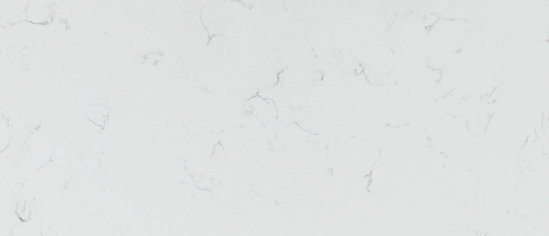 Closeup image of Q Quartz Carrara Morro Quartz countertop slab